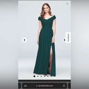 David’s Bridal Bridesmaid Dress